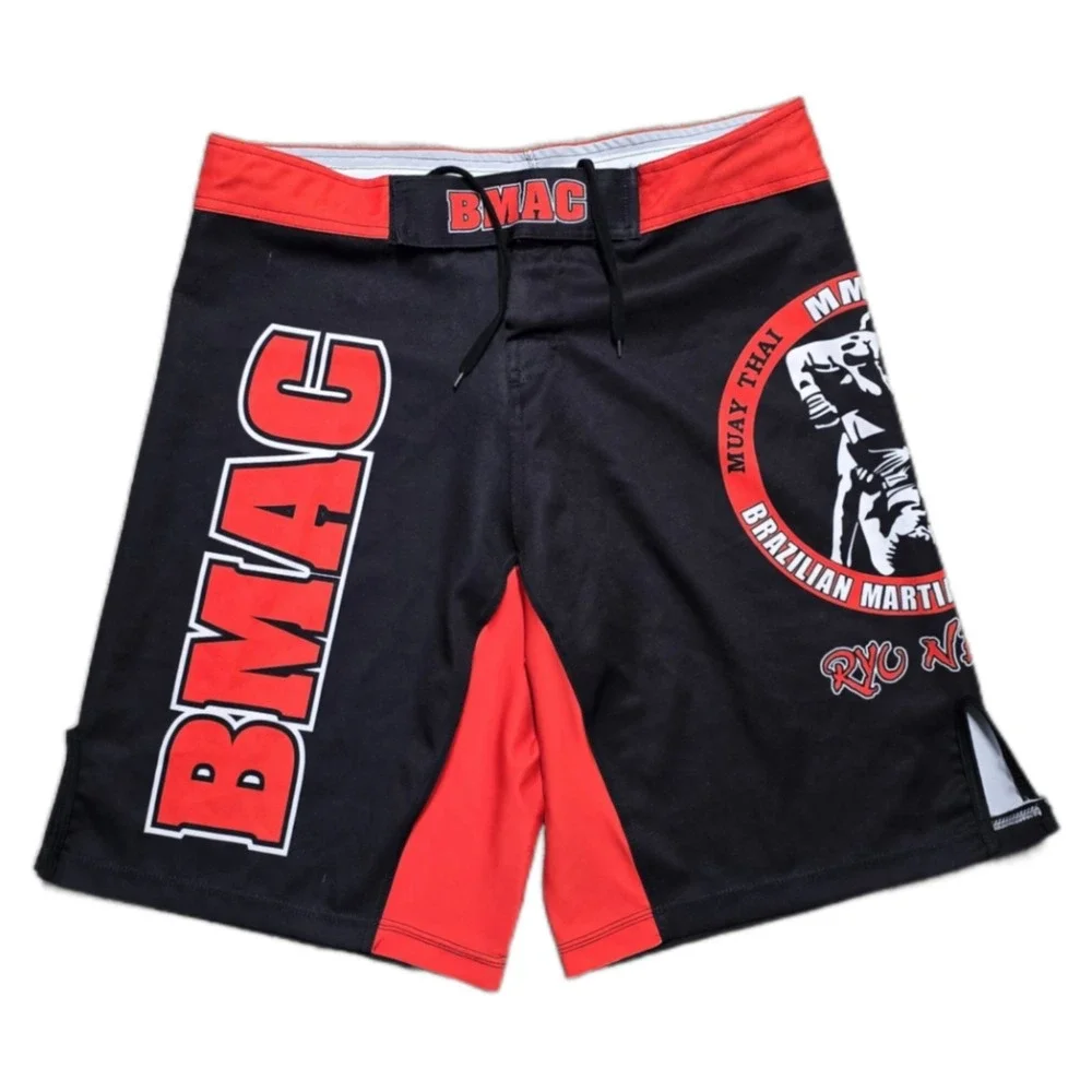 BMAC Martial Arts Mens Shorts 35 XL Training‎ Samurai MMA Muay Thai Grappling